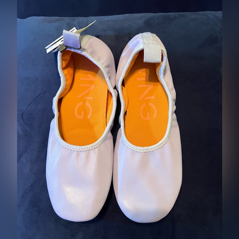 Mango Ballet Flats| Leather| NWT